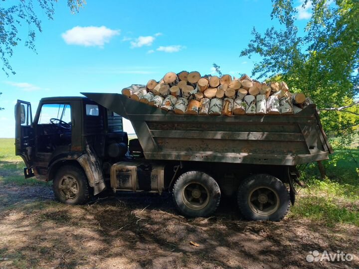 Дрова колотые дрова чурками, есть срезка пиленая