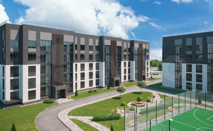 2-к. квартира, 76 м², 4/5 эт.