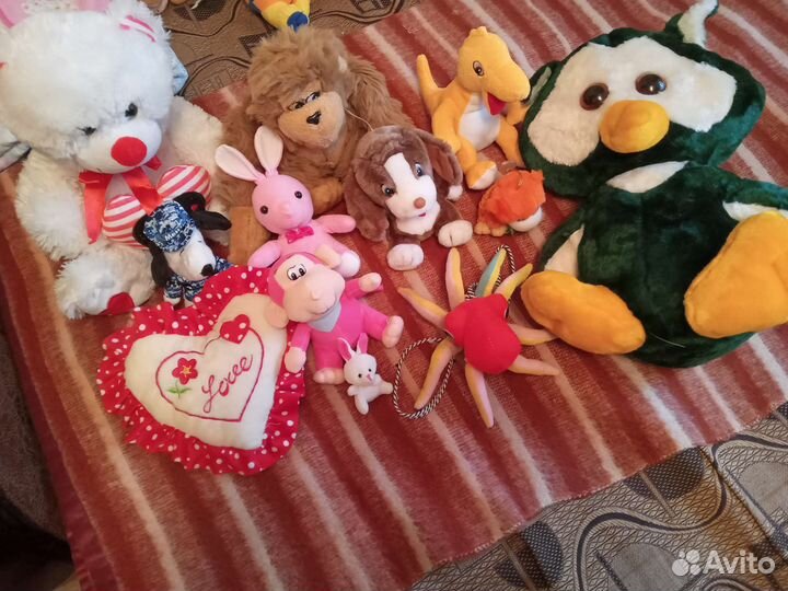 Мягкие игрушки 12 штук