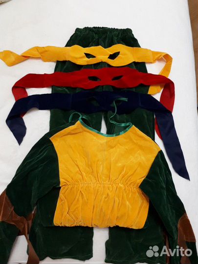 Костюм Черепашка-Ниндзя для мальчика новый