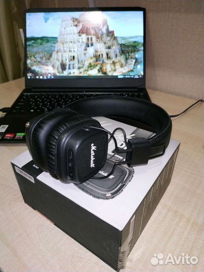 Наушники Marshall major 2 bluetooth