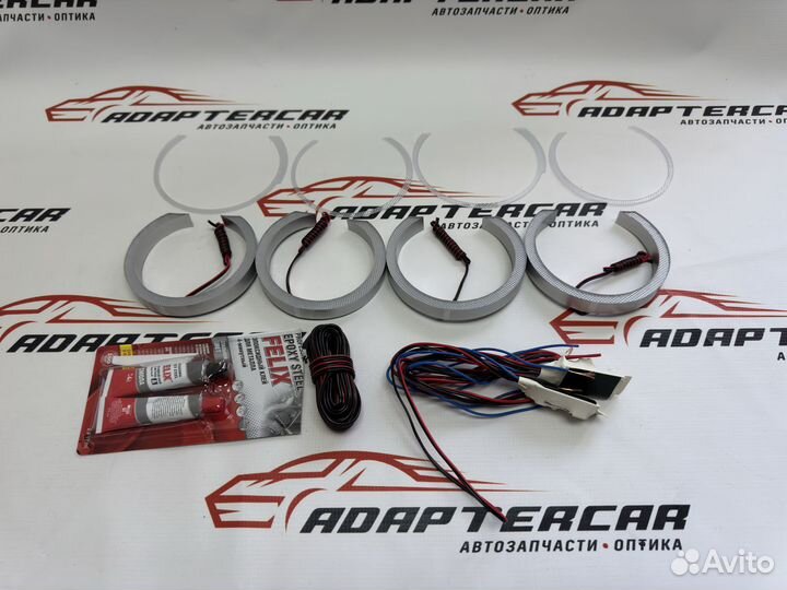 Ангельские глазки BMW 3 E46 1998-2001 седан дорест