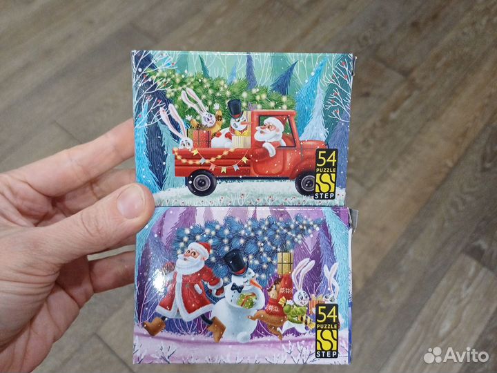 Пазлы новогодние