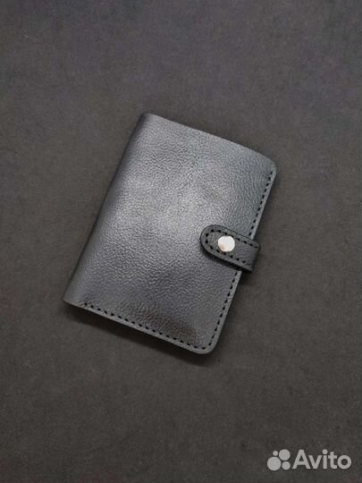 Портмоне для документов мужское из кожи