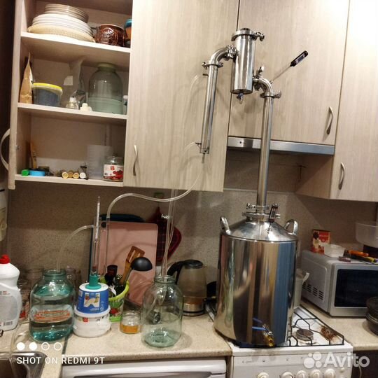 Дистиллятор самогонный аппарат колонна