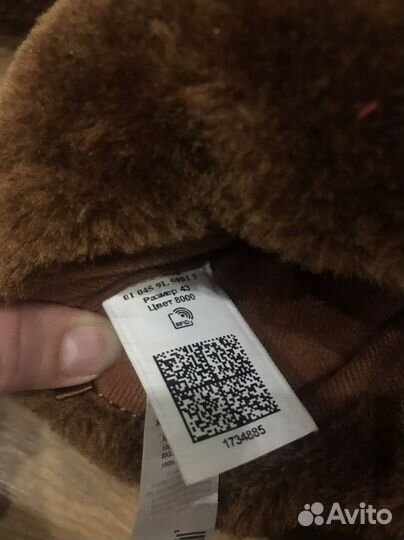 Домашние тапочки олени новогодние