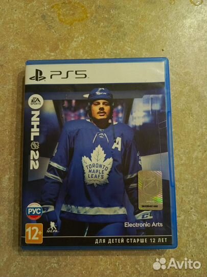 Диск на ps5 нхл 22