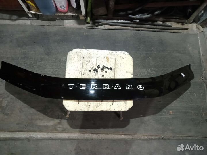 Дифлектор капота Ниссан Террано
