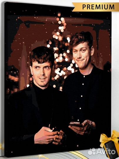 Картина по номерам антон шастун и арсений попов