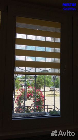 Рулонные шторы, жалюзи День Ночь