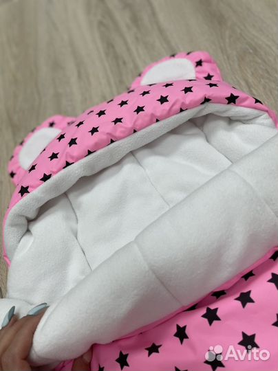 Конверт на выписку для девочки новый