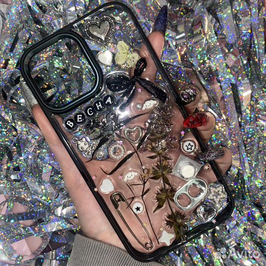 Чехол y2k из эпоксидной смолы на заказ