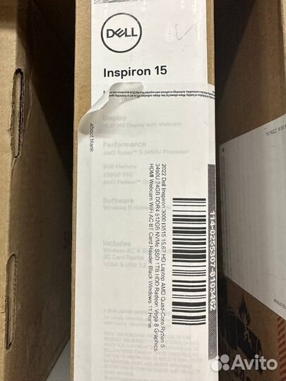 Ноутбук Dell inspiron 15 model 3515