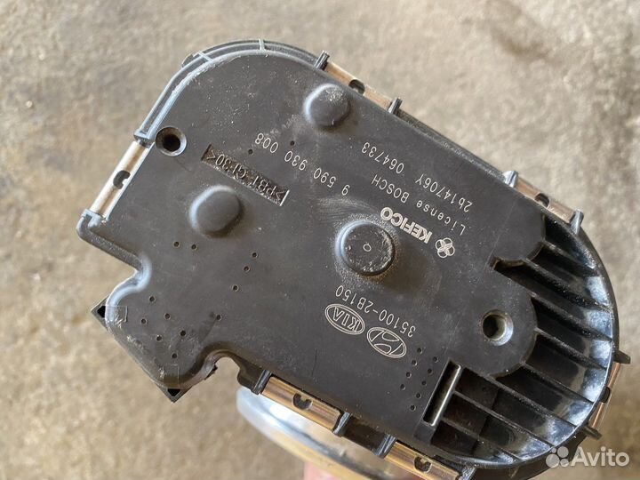 Дросельная Заслонка Hyundai/Kia