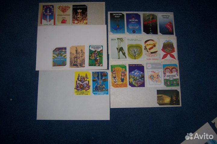 Календарики советские СССР