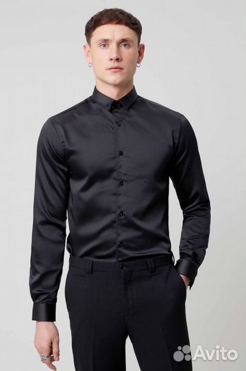 Рубашка сатин twisted tailor