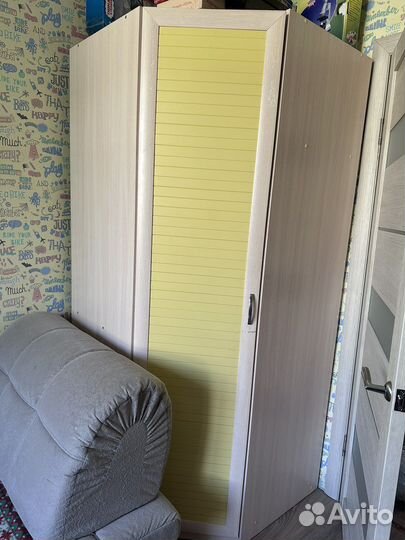 Детский угловой шкаф