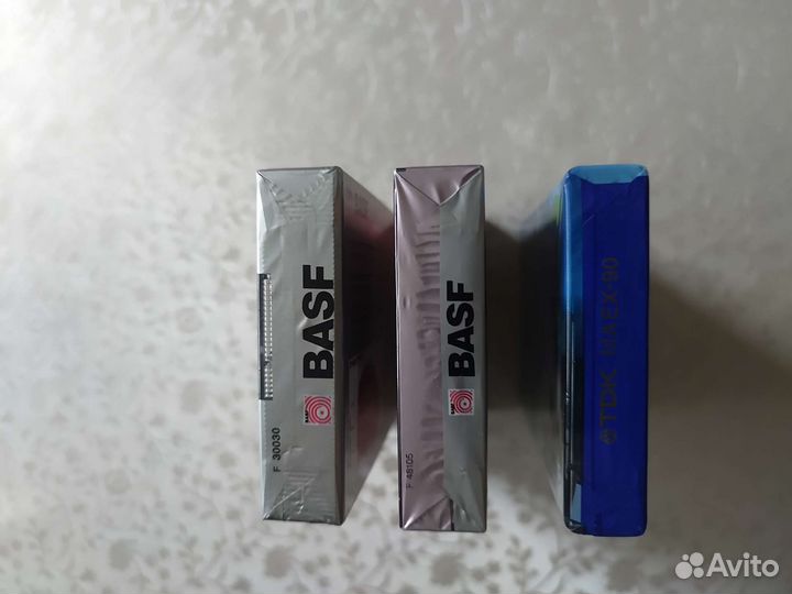 Аудиокассеты basf новые