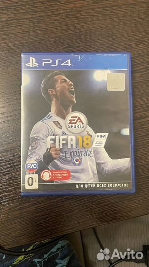 Диск fifa 18 на ps4