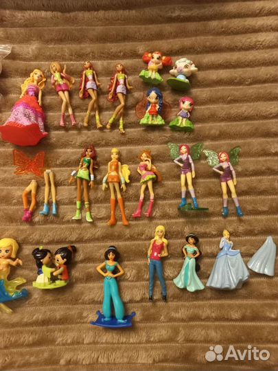 Игрушки из киндера винкс, принцессы