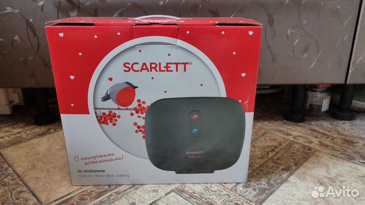 Электрический гриль scarlett SC-EG350M08