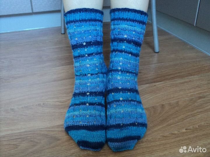 Носки вязаные