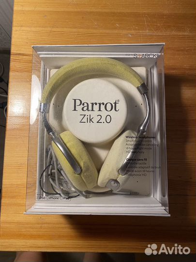 Беспроводные/проводные наушники Parrot бу