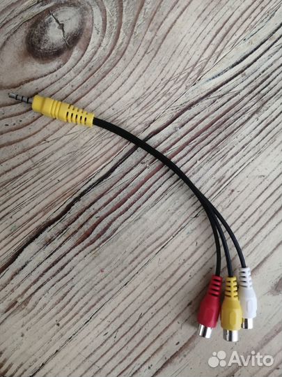 Кабель для тв, аудио-видео RCA 3-PIN AV Adaptor