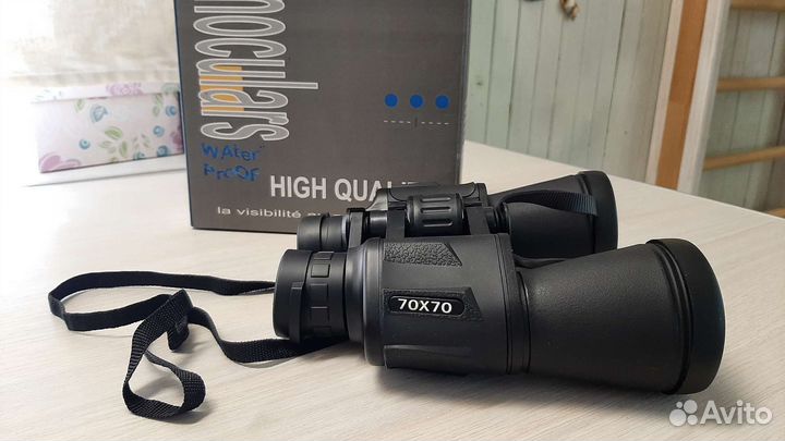Бинокль 70х70 Новый