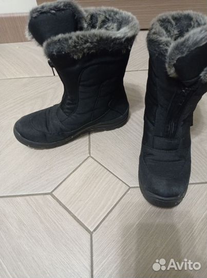 Мембранные сапожки с мехом 36