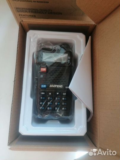 Рация baofeng uv-5r новая (для пожарного, охоты)