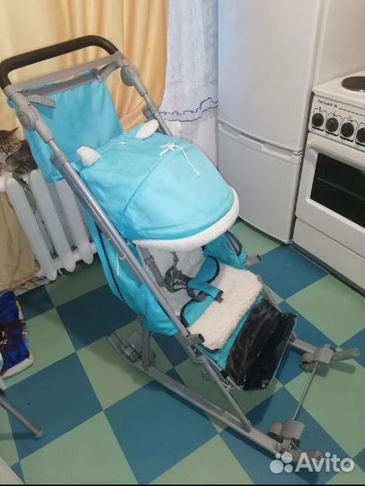 Коляска санки