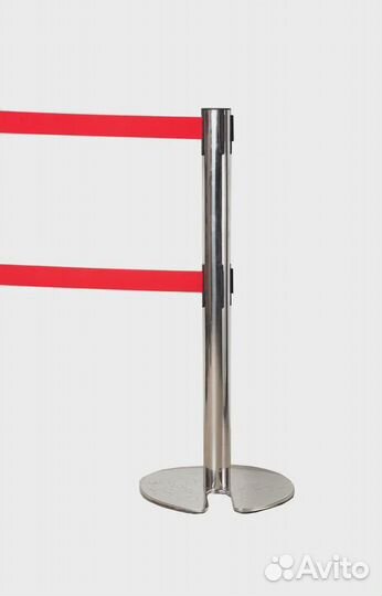 Мобильные ограждения,столбики ограждения с лентой