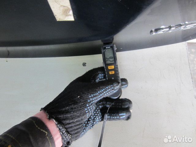 Дверь багажника без стекла Тойота Авенсис 3