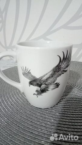 Кружка фарфоровая