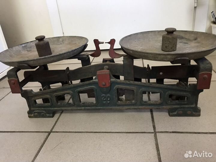 Весы уточки. рычажные. СССР