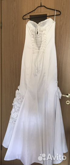 Свадебное платье рыбка