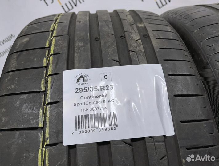 Continental SportContact 6 295/35 R23 94Y