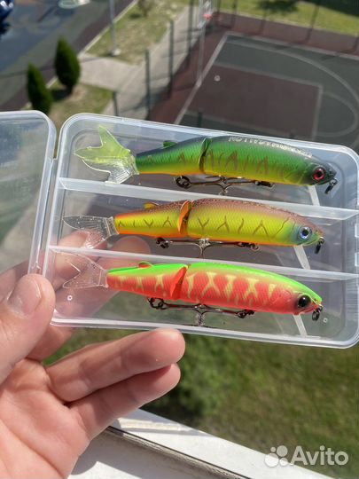 Набор воблеров на щуку уловистые