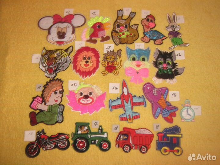 Термонаклейки,цветы