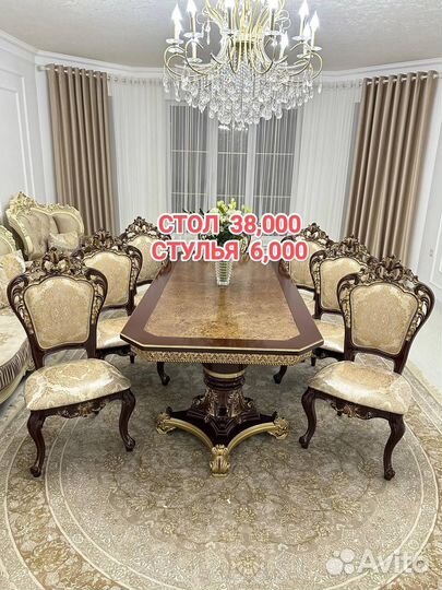 Столы и стулья новые