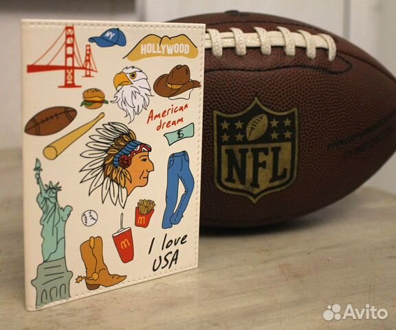 Обложка на паспорт «США»