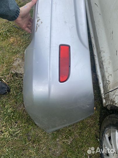 Бампер задний priora 1