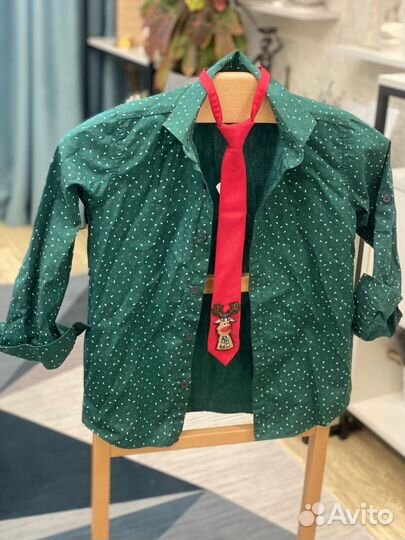 Рубашка для мальчика на нг