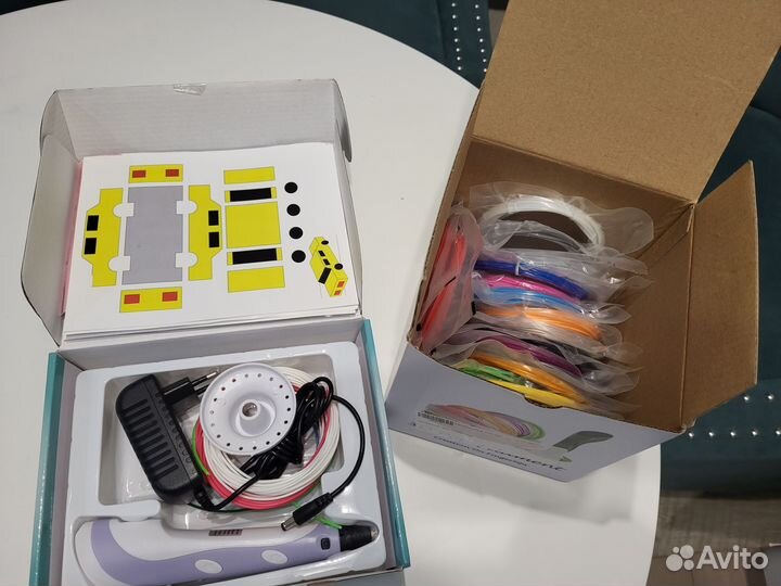 3d ручка с пластиком