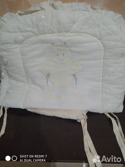 Бортики для детской кроватки