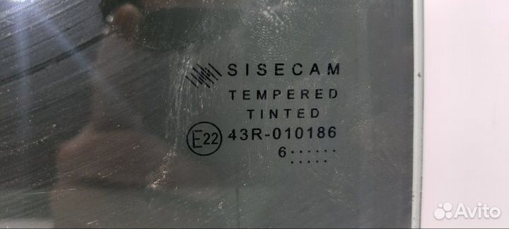 Стекло двери заднее правое Лада Веста 2180 21129