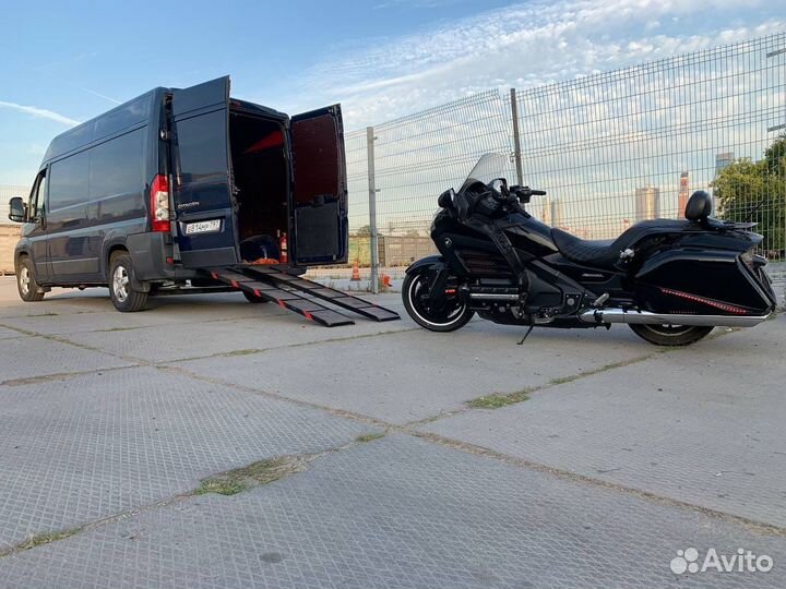 Мото перевозки. Мотоэвакуатор