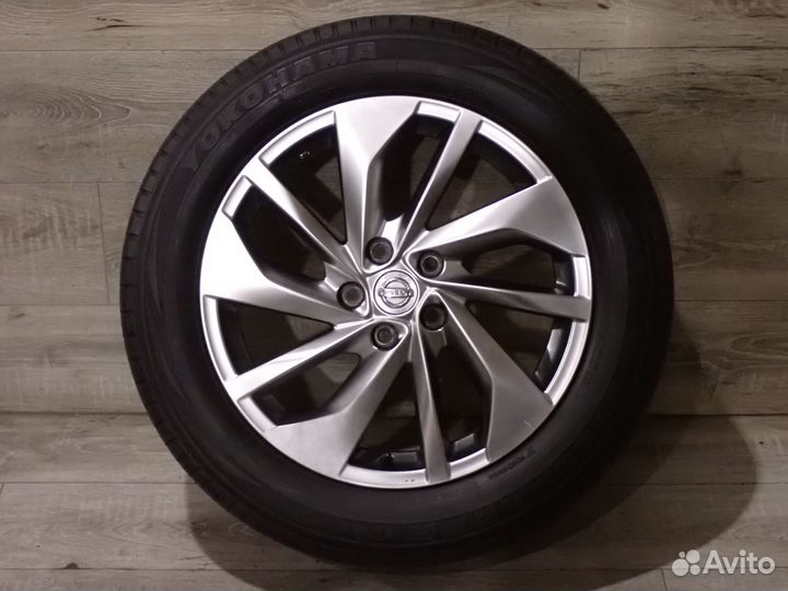 Комплект R18 колес Nissan X-Trail оригинал лето
