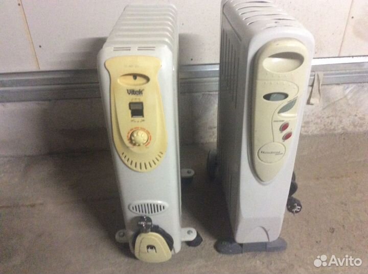 Масляный радиатор Кингстоун и Vitek